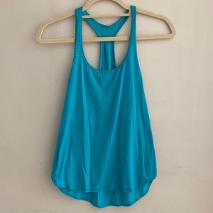 Blue Lululemon Tank